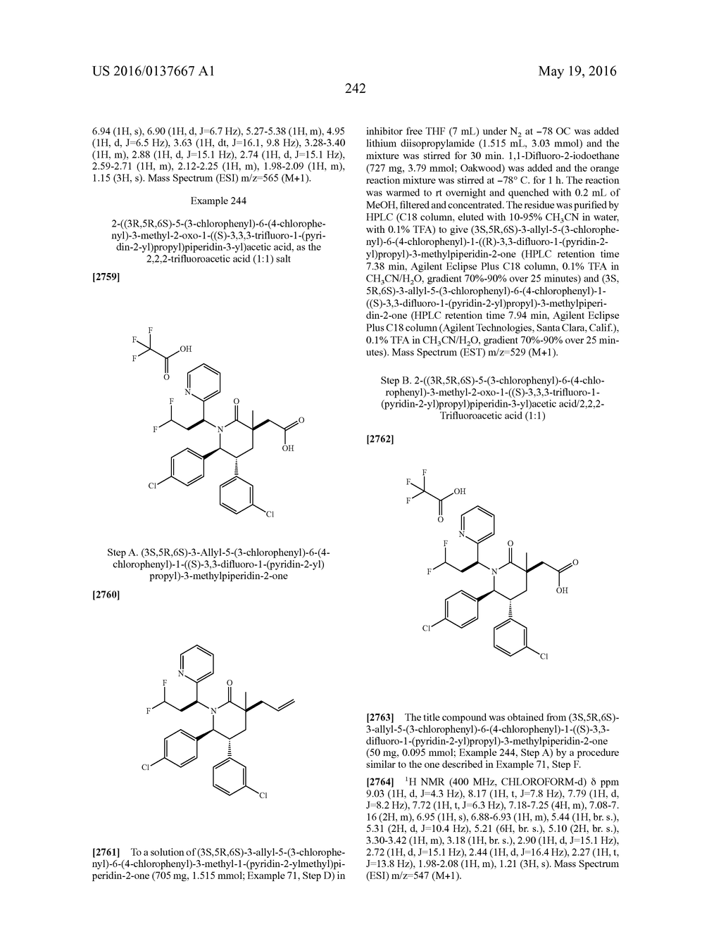 Piperidinone Derivatives as MDM2 Inhibitors for the Treatment of Cancer - diagram, schematic, and image 243