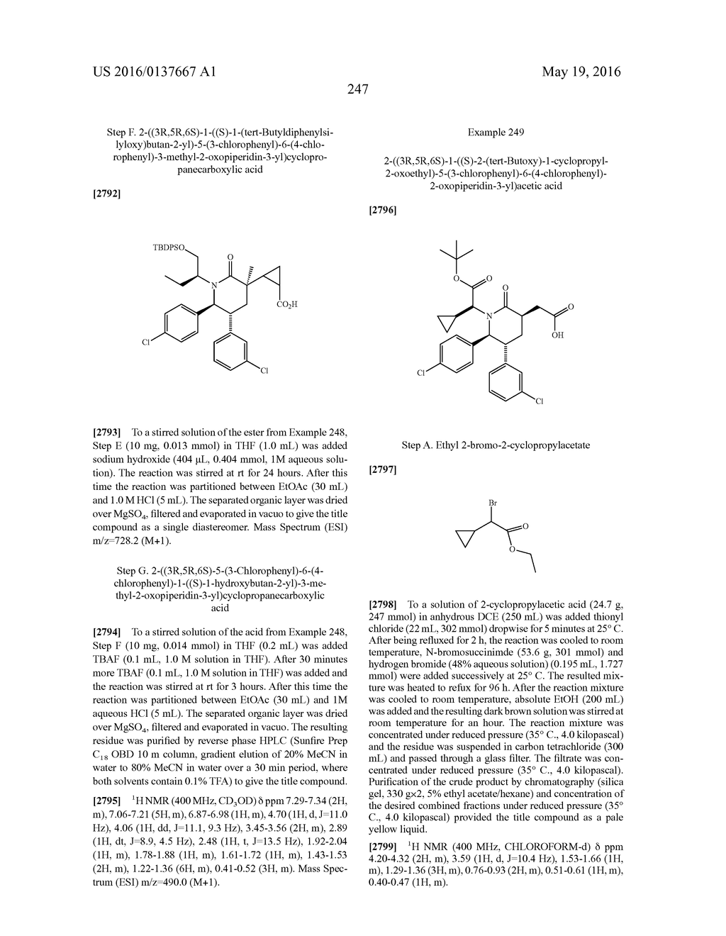 Piperidinone Derivatives as MDM2 Inhibitors for the Treatment of Cancer - diagram, schematic, and image 248