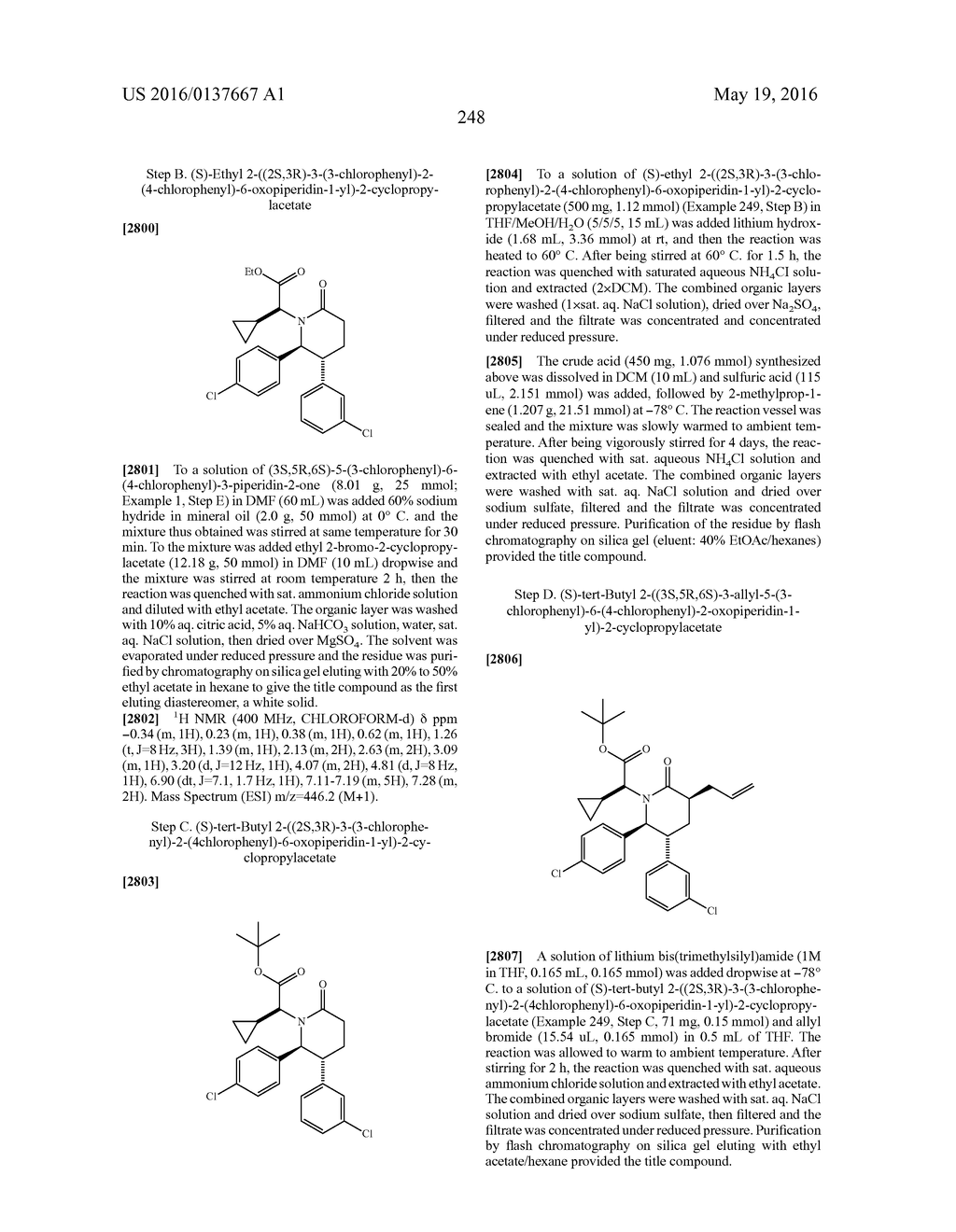 Piperidinone Derivatives as MDM2 Inhibitors for the Treatment of Cancer - diagram, schematic, and image 249