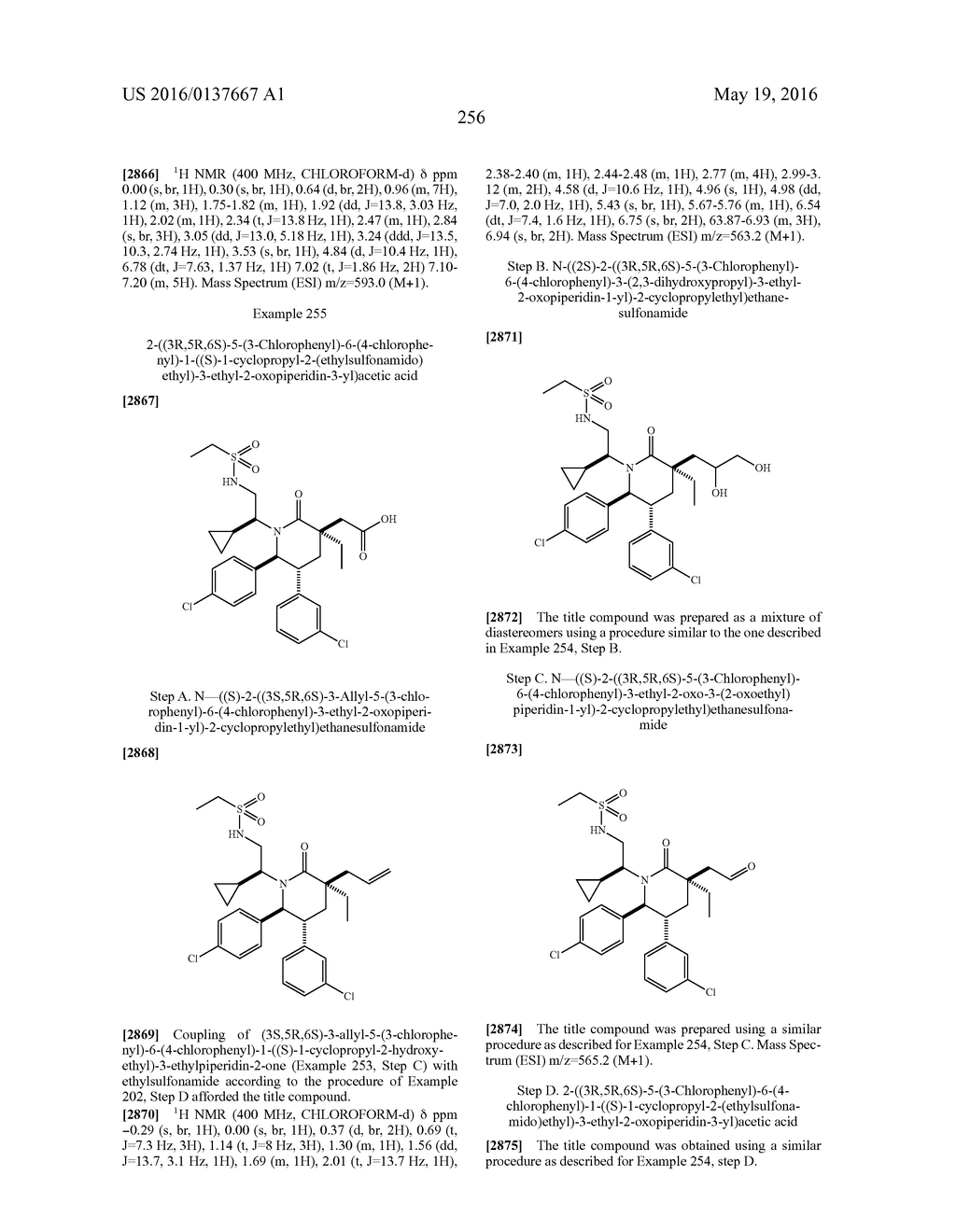Piperidinone Derivatives as MDM2 Inhibitors for the Treatment of Cancer - diagram, schematic, and image 257