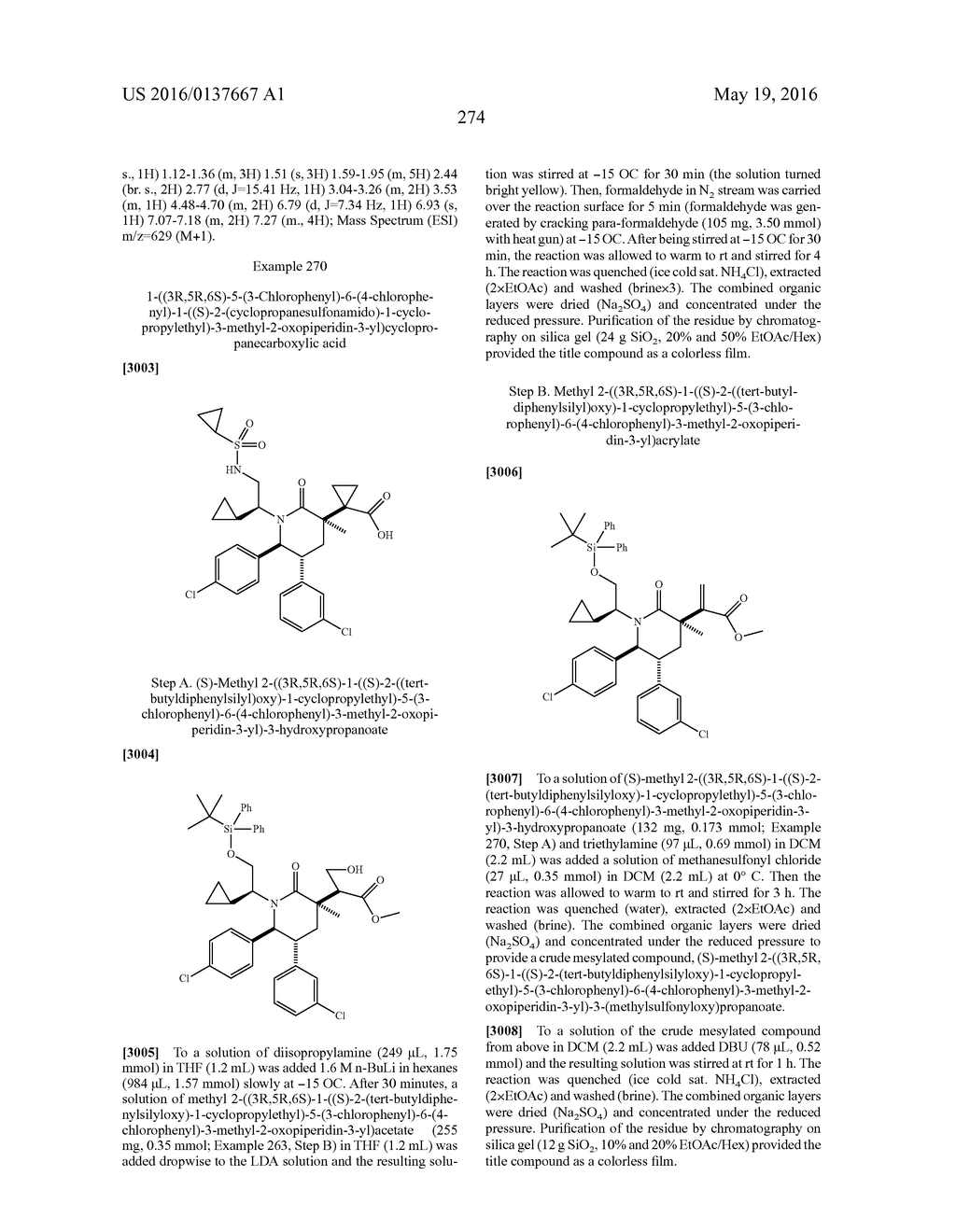 Piperidinone Derivatives as MDM2 Inhibitors for the Treatment of Cancer - diagram, schematic, and image 275