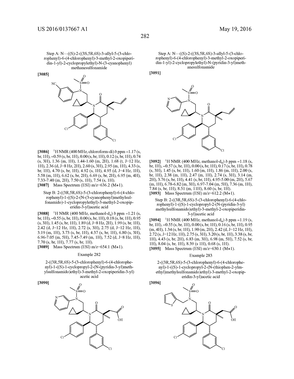 Piperidinone Derivatives as MDM2 Inhibitors for the Treatment of Cancer - diagram, schematic, and image 283