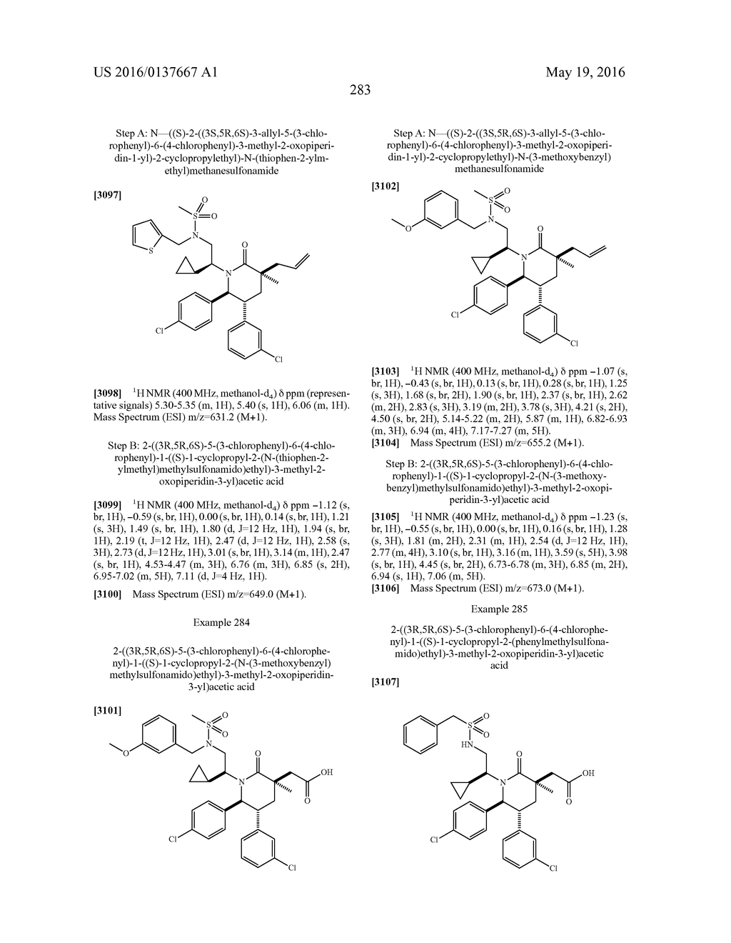 Piperidinone Derivatives as MDM2 Inhibitors for the Treatment of Cancer - diagram, schematic, and image 284