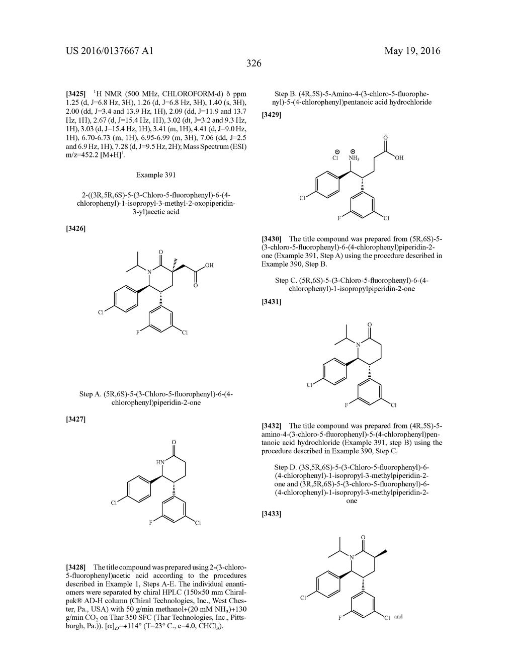 Piperidinone Derivatives as MDM2 Inhibitors for the Treatment of Cancer - diagram, schematic, and image 327