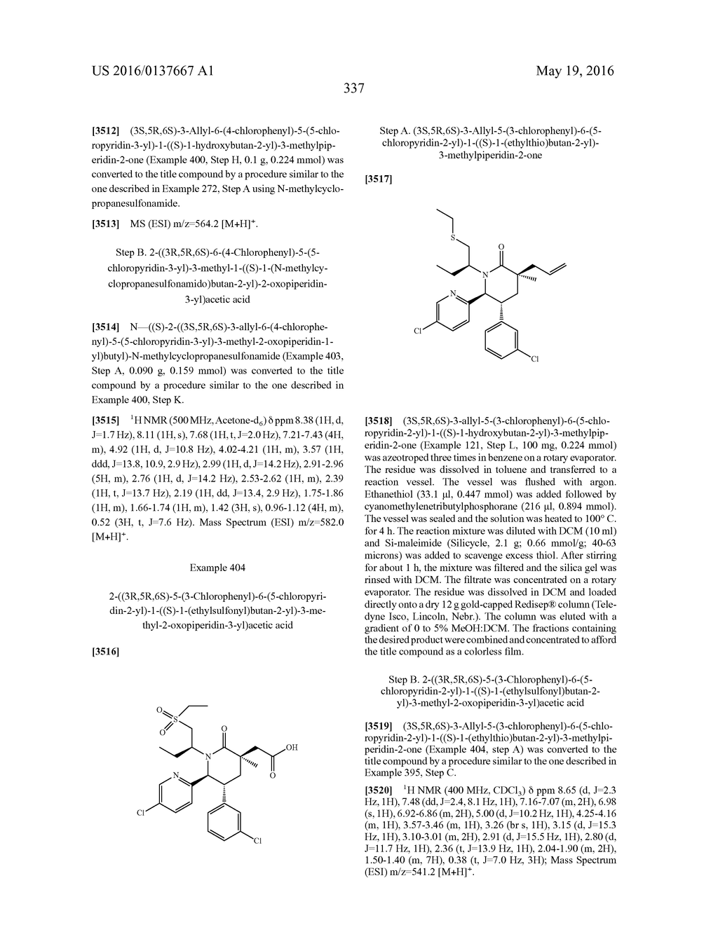 Piperidinone Derivatives as MDM2 Inhibitors for the Treatment of Cancer - diagram, schematic, and image 338