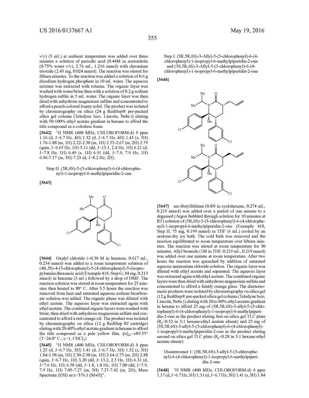 Piperidinone Derivatives as MDM2 Inhibitors for the Treatment of Cancer - diagram, schematic, and image 356