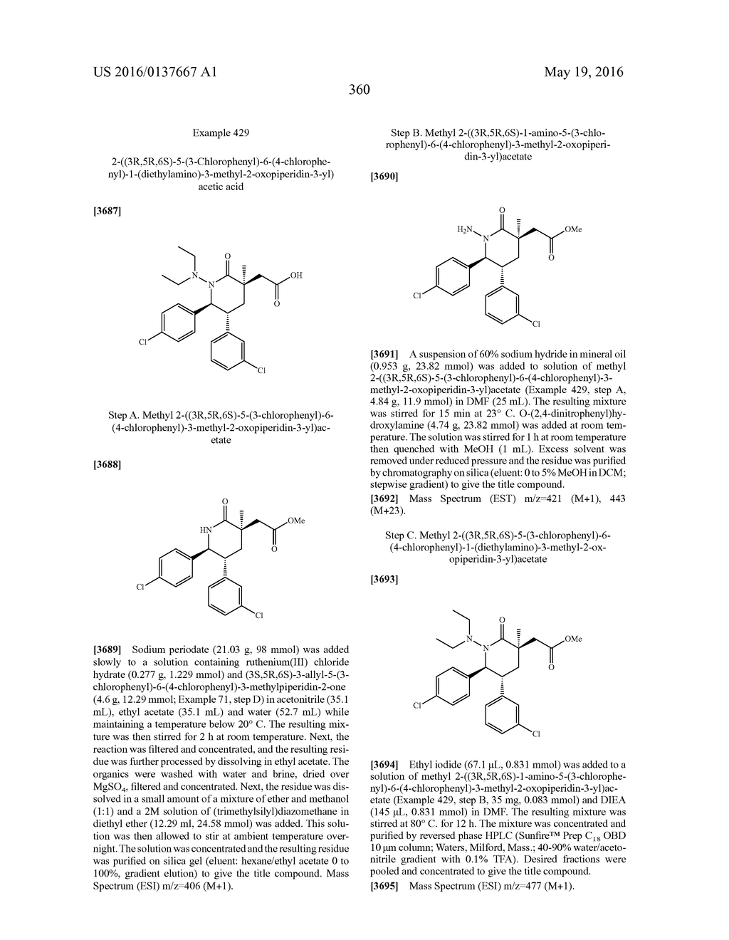 Piperidinone Derivatives as MDM2 Inhibitors for the Treatment of Cancer - diagram, schematic, and image 361