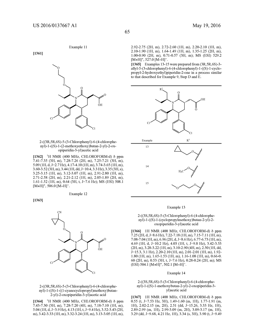 Piperidinone Derivatives as MDM2 Inhibitors for the Treatment of Cancer - diagram, schematic, and image 66