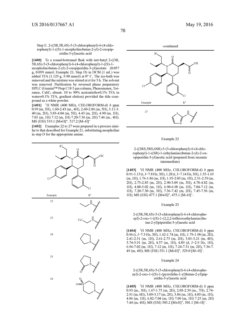 Piperidinone Derivatives as MDM2 Inhibitors for the Treatment of Cancer - diagram, schematic, and image 71