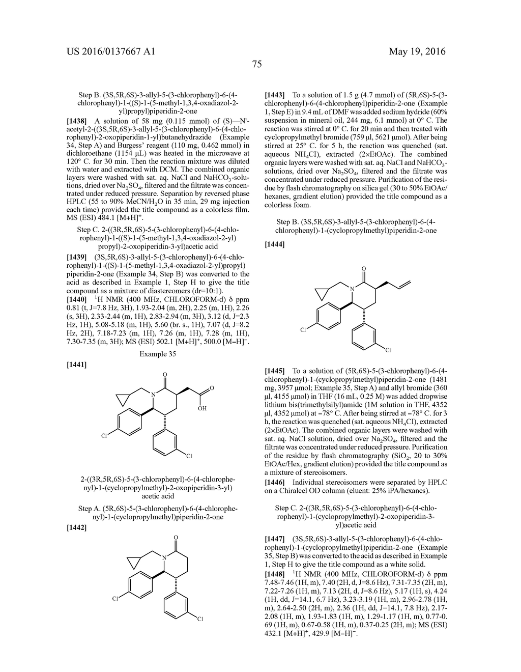 Piperidinone Derivatives as MDM2 Inhibitors for the Treatment of Cancer - diagram, schematic, and image 76