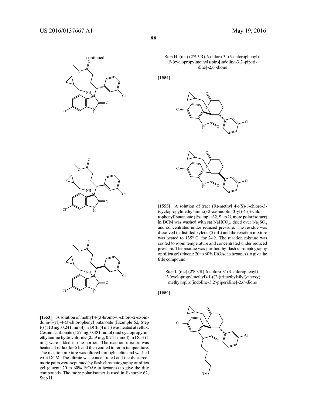 Piperidinone Derivatives as MDM2 Inhibitors for the Treatment of Cancer - diagram, schematic, and image 89