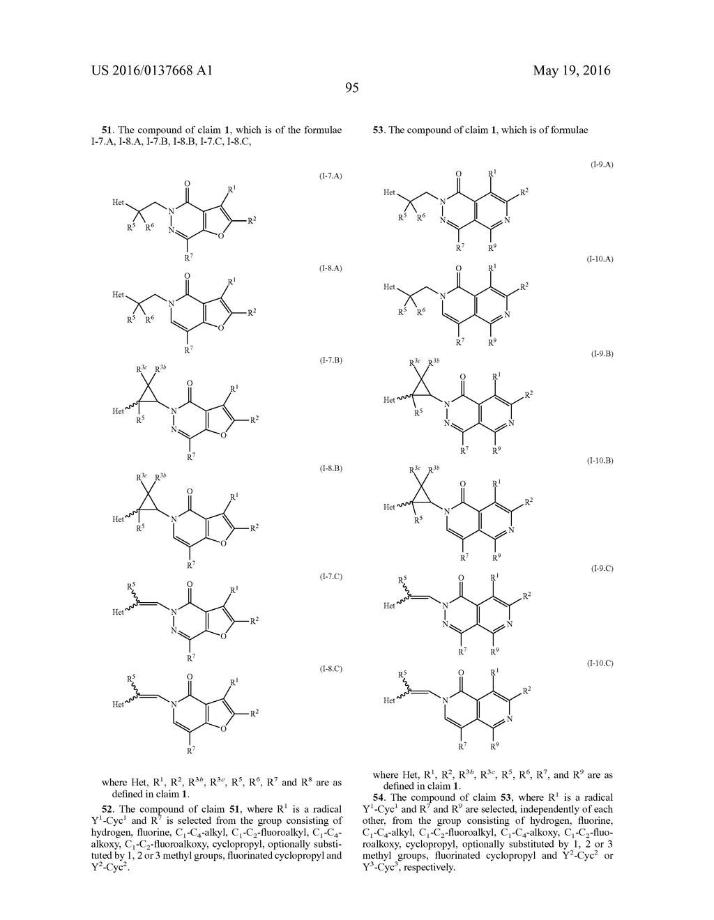 NOVEL INHIBITOR COMPOUNDS OF PHOSPHODIESTERASE TYPE 10A - diagram, schematic, and image 96