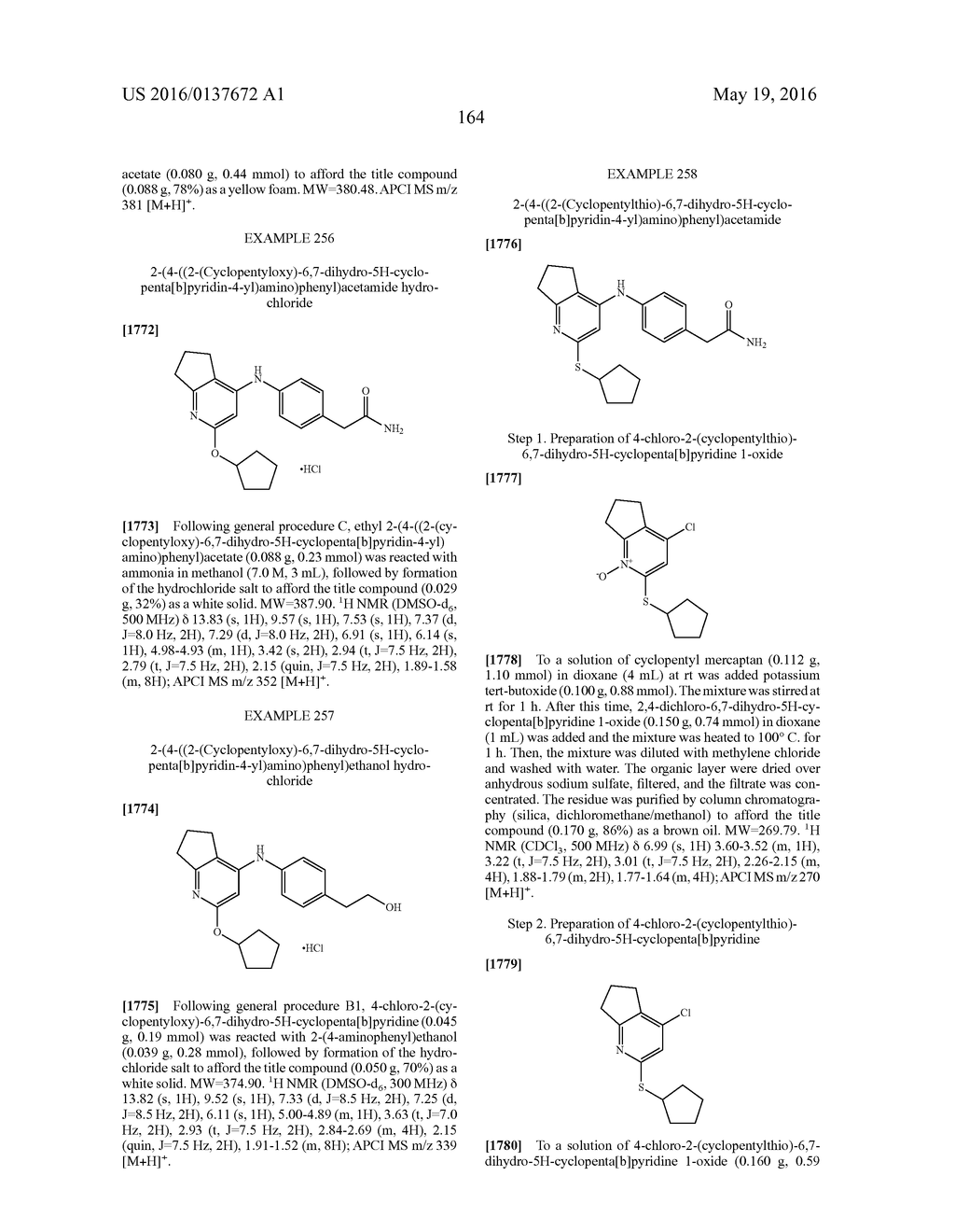 HETEROARYL INHIBITORS OF PDE4 - diagram, schematic, and image 165