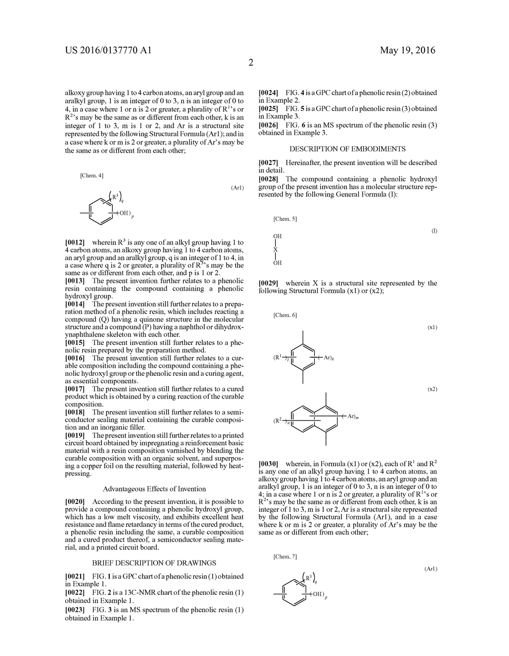 COMPOUND CONTAINING PHENOLIC HYDROXYL GROUP, PHENOLIC RESIN, CURABLE     COMPOSITION, CURED PRODUCT THEREOF, SEMICONDUCTOR SEALING MATERIAL, AND     PRINTED CIRCUIT BOARD - diagram, schematic, and image 07