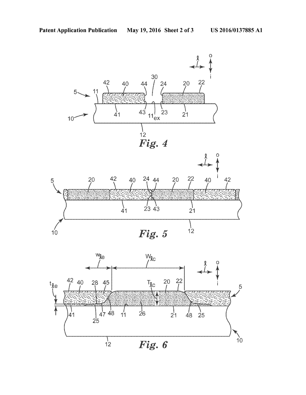 ARTICLE COMPRISING AN ADHESIVE LAYER COMPRISING FIRST AND SECOND     PRESSURE-SENSITIVE ADHESIVE STRIPES - diagram, schematic, and image 03