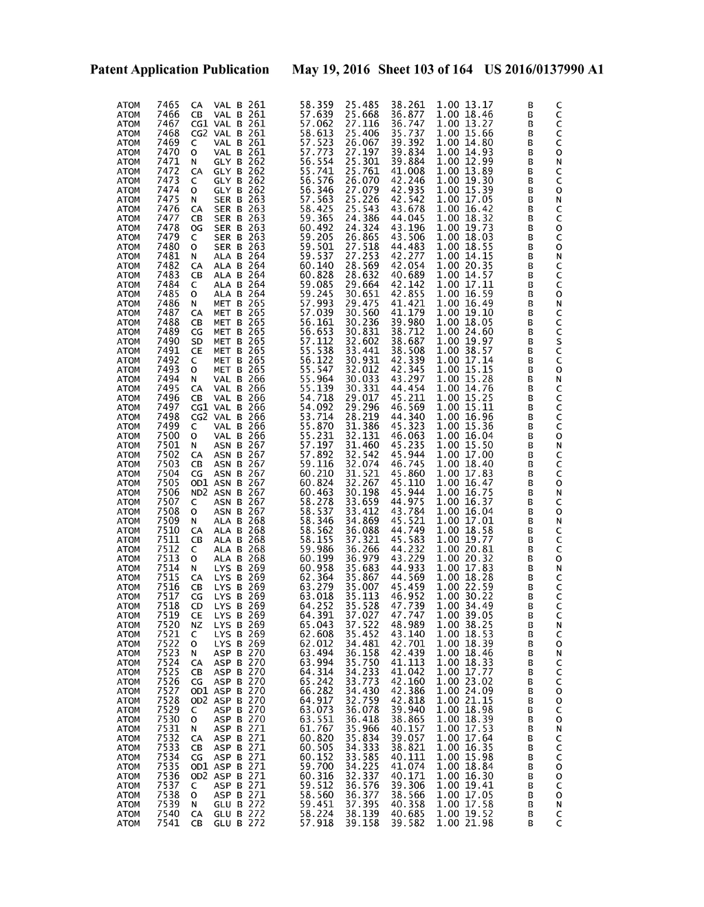 CRYSTAL STRUCTURE OF BLOOD COAGULATION FACTOR XIIIA - diagram, schematic, and image 104