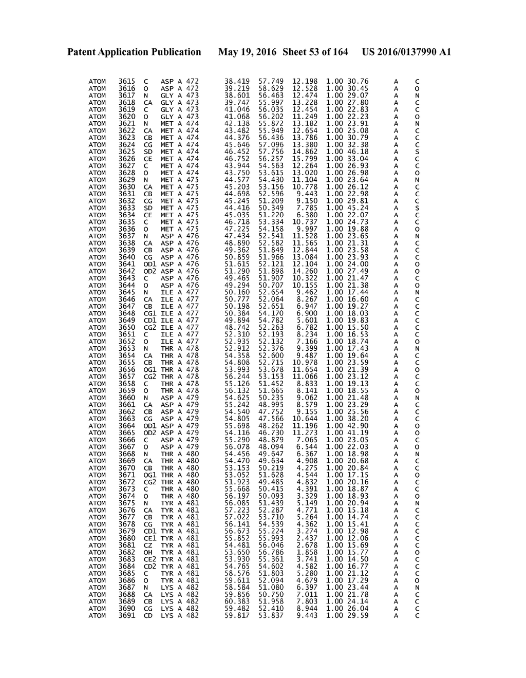 CRYSTAL STRUCTURE OF BLOOD COAGULATION FACTOR XIIIA - diagram, schematic, and image 54