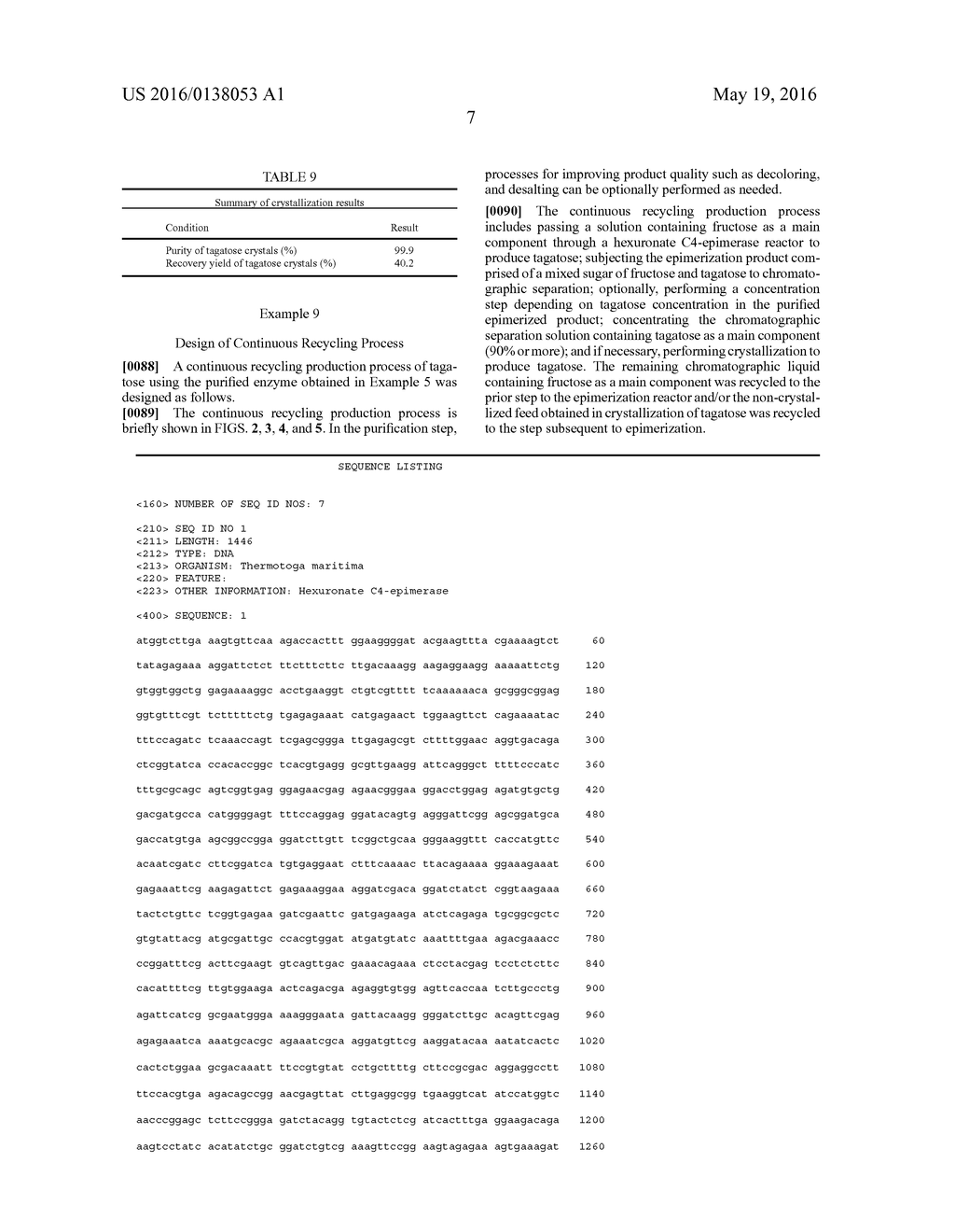 PRODUCTION METHOD FOR TAGATOSE - diagram, schematic, and image 19