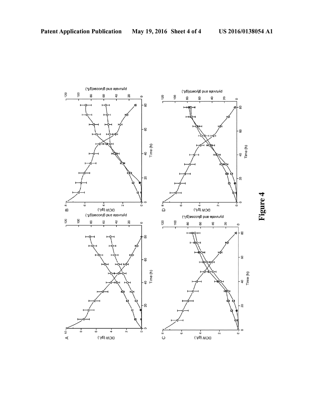 Method for Decreasing Pyruvate Catabolism and Increasing the Accumulation     of Pyruvate in Microbes - diagram, schematic, and image 05