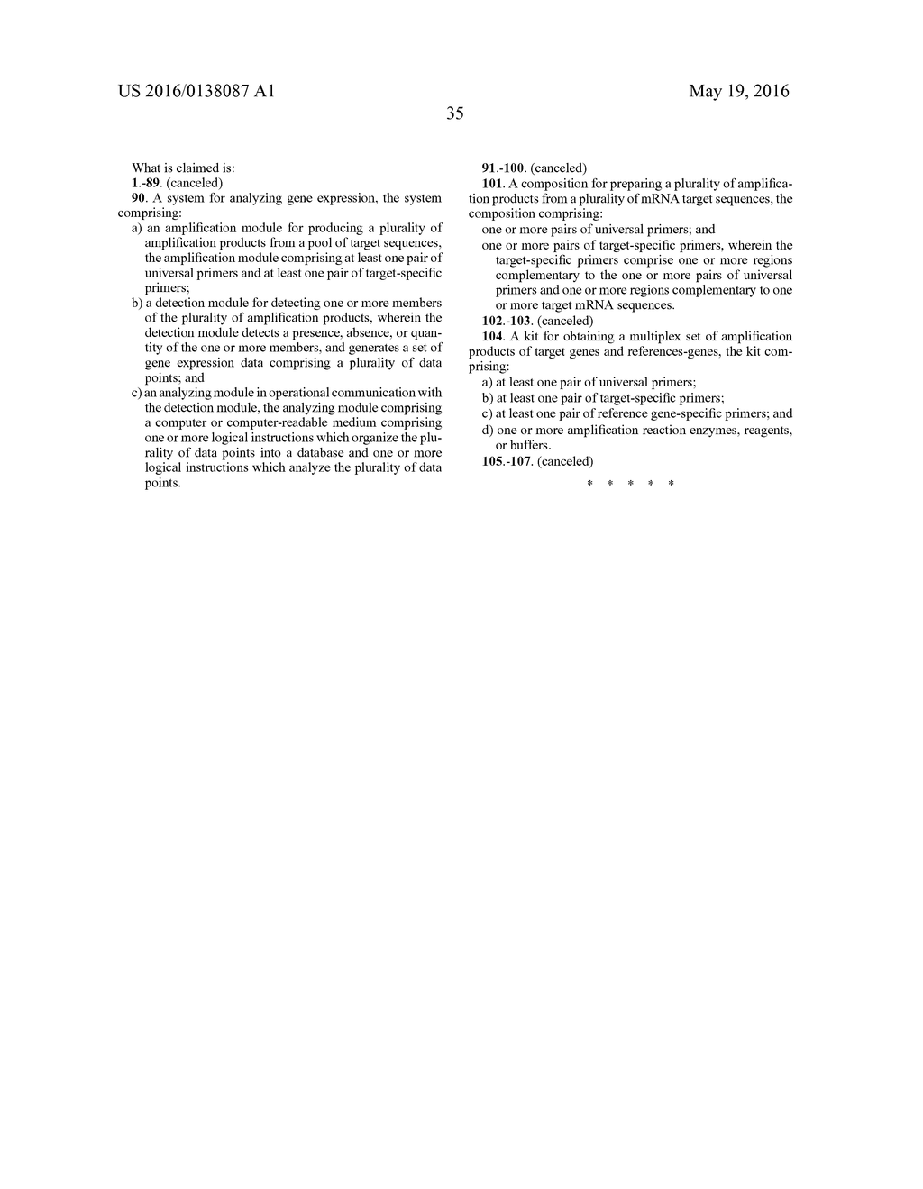 METHODS FOR ANALYSIS OF GENE EXPRESSION - diagram, schematic, and image 41