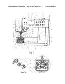 DEVICE AND METHOD FOR ACQUIRING AND PROCESSING MEASUREMENT QUANTITIES IN A     SEWING MACHINE diagram and image