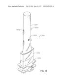 TRAFFIC CONTROL MARKER INCLUDING A REINFORCED RETAINING MEMBER diagram and image