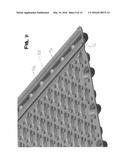 SURFACE UNDERLAYMENT SYSTEM WITH  INTERLOCKING RESILIENT ANTI-SLIP SHOCK     TILES diagram and image