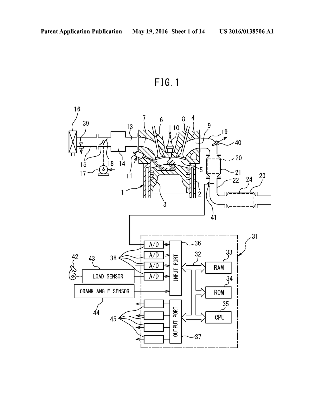 DIAGNOSIS SYSTEM OF INTERNAL COMBUSTION ENGINE - diagram, schematic, and image 02