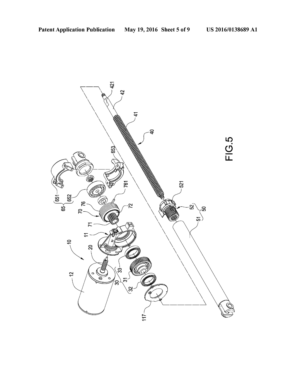 DRIVING APPARATUS FOR HIGH-LOAD LINEAR ACTUATOR - diagram, schematic, and image 06