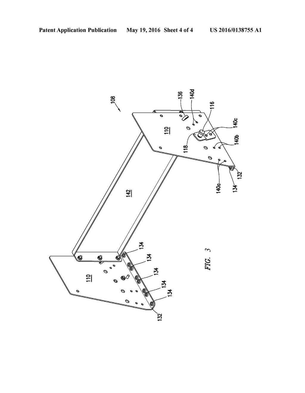 PIVOTING EQUIPMENT MOUNTING BRACKET - diagram, schematic, and image 05