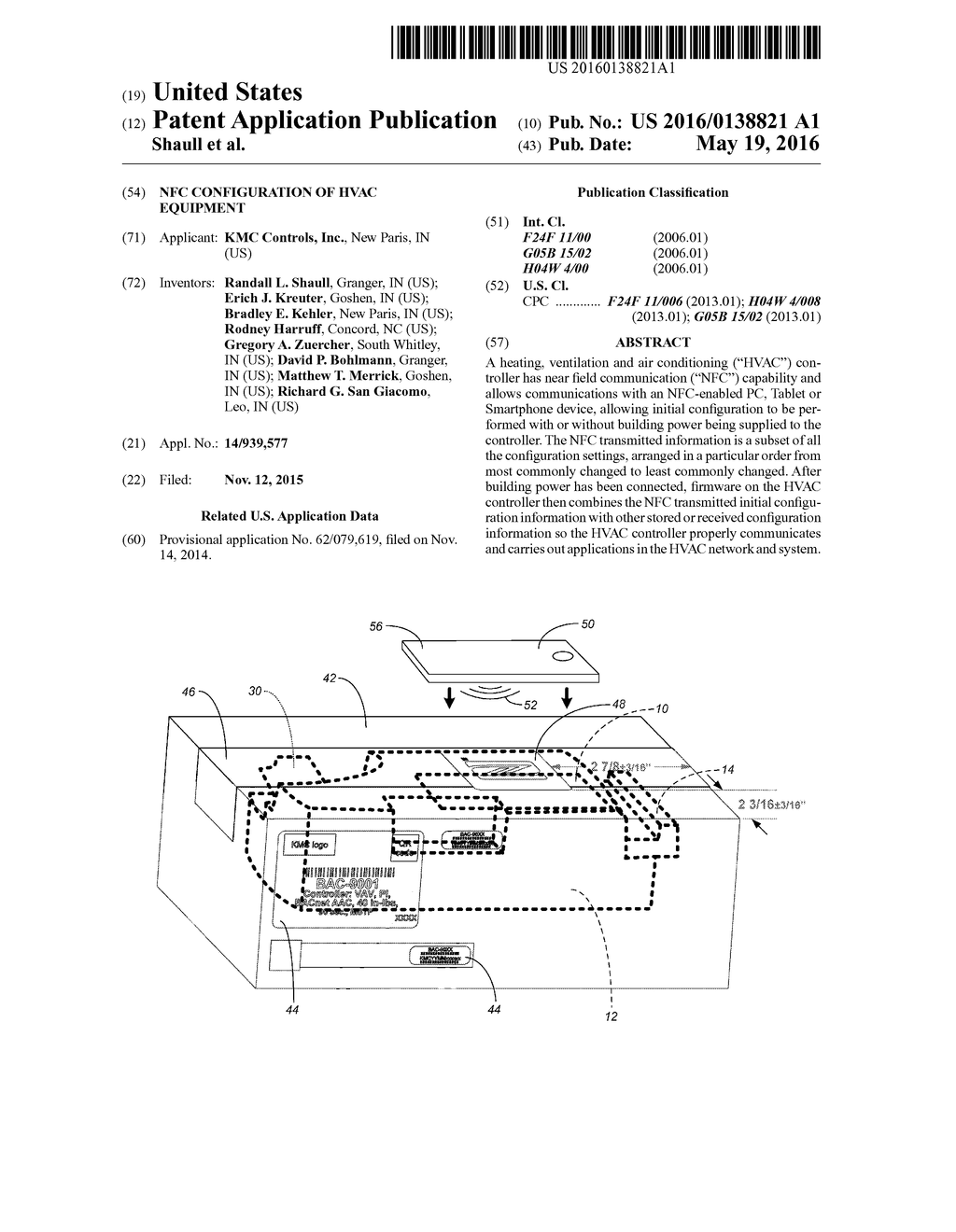 NFC Configuration of HVAC Equipment - diagram, schematic, and image 01