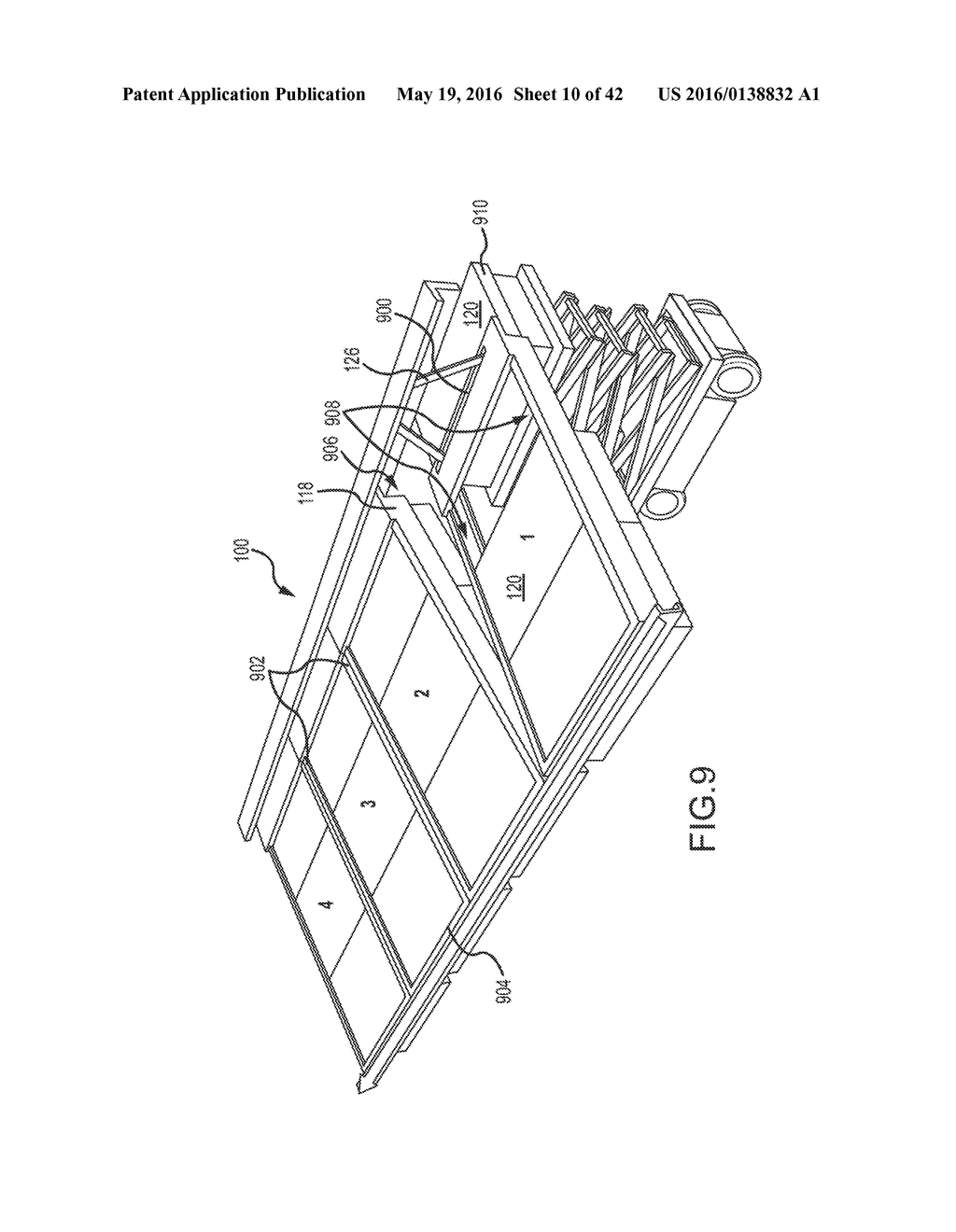 METHODS FOR LOADING BATTERY STORAGE COMPARTMENTS INTO A SOLAR CANOPY     SUPPORT STRUCTURE - diagram, schematic, and image 11