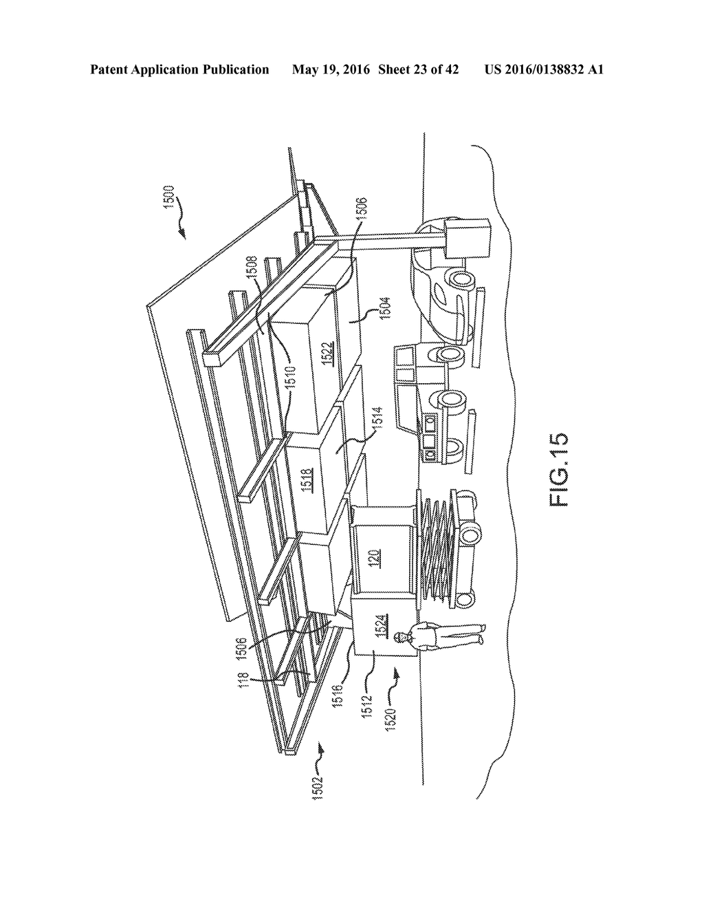 METHODS FOR LOADING BATTERY STORAGE COMPARTMENTS INTO A SOLAR CANOPY     SUPPORT STRUCTURE - diagram, schematic, and image 24