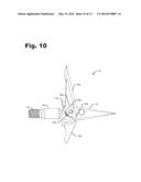 BROADHEAD WITH DEPLOYMENT MECHANISM diagram and image