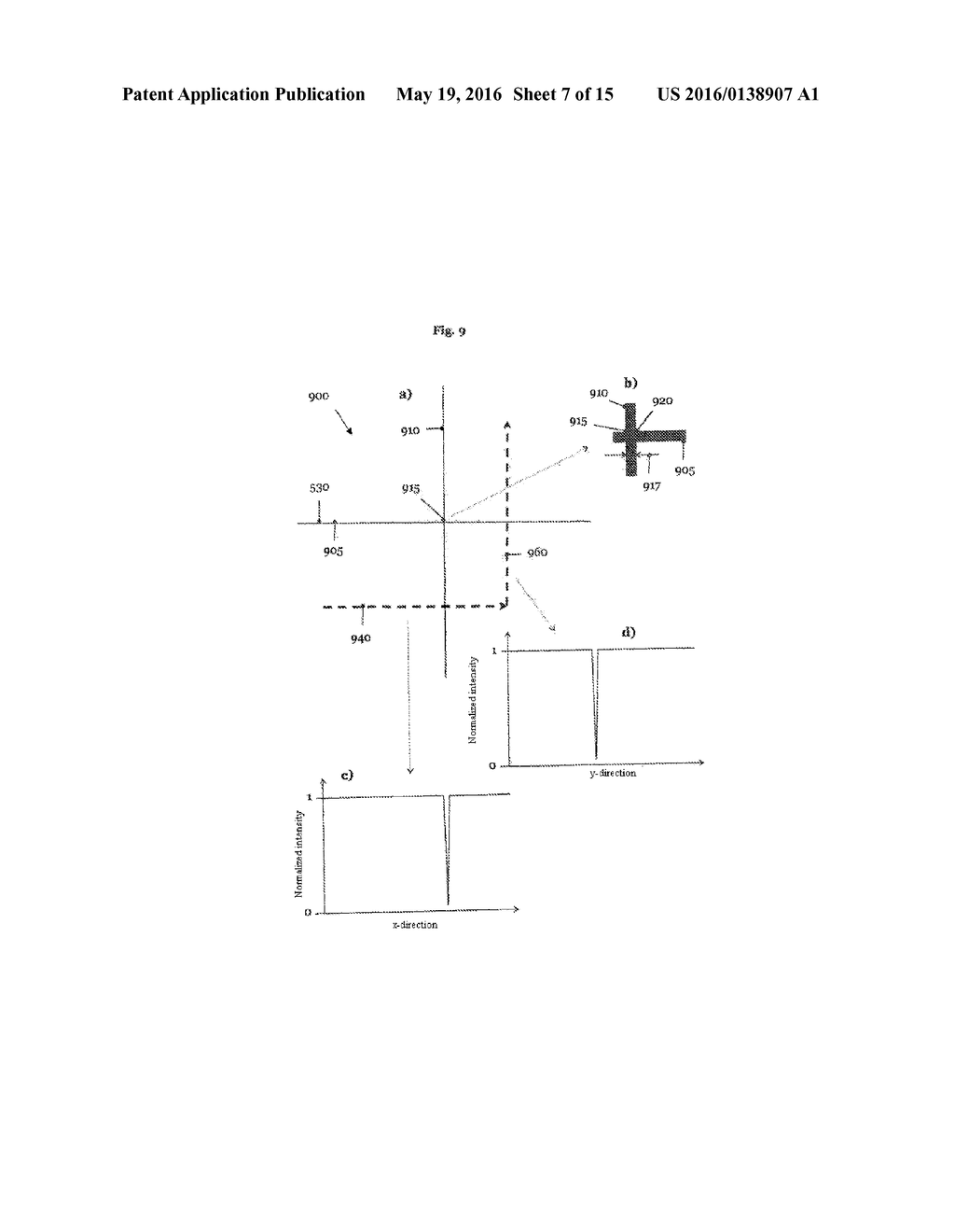 METHOD AND DEVICE FOR DETERMINING A REFERENCE POINT OF AN ORIENTATION     MARKING ON A SUBSTRATE OF A PHOTOLITHOGRAPHIC MASK IN AN AUTOMATED MANNER - diagram, schematic, and image 08