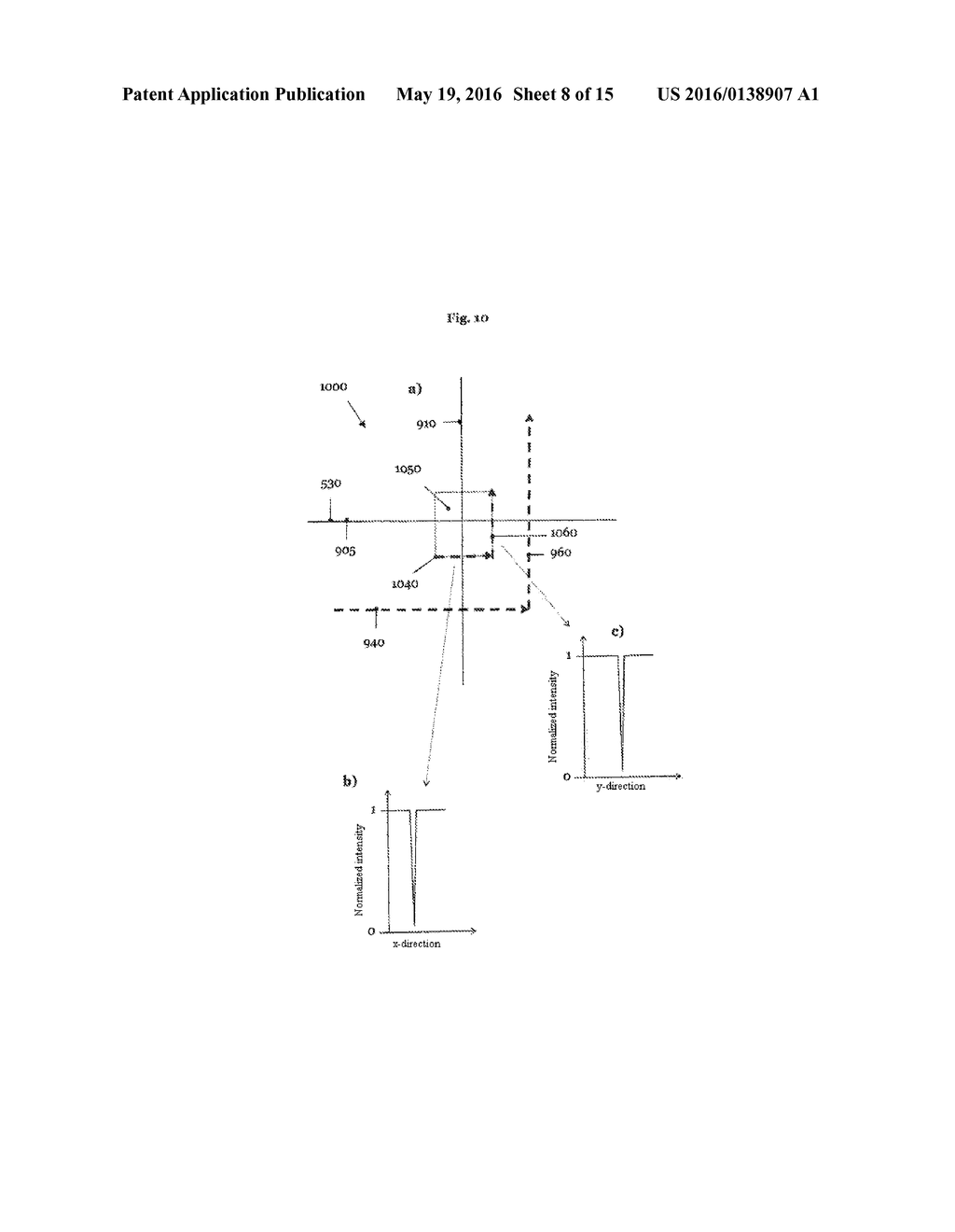 METHOD AND DEVICE FOR DETERMINING A REFERENCE POINT OF AN ORIENTATION     MARKING ON A SUBSTRATE OF A PHOTOLITHOGRAPHIC MASK IN AN AUTOMATED MANNER - diagram, schematic, and image 09