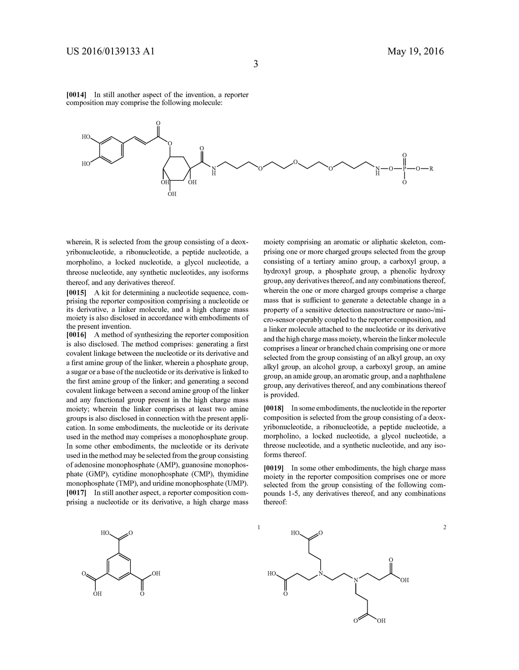 DESIGN, SYNTHESIS AND USE OF SYNTHETIC NUCLEOTIDES COMPRISING CHARGE MASS     TAGS - diagram, schematic, and image 09