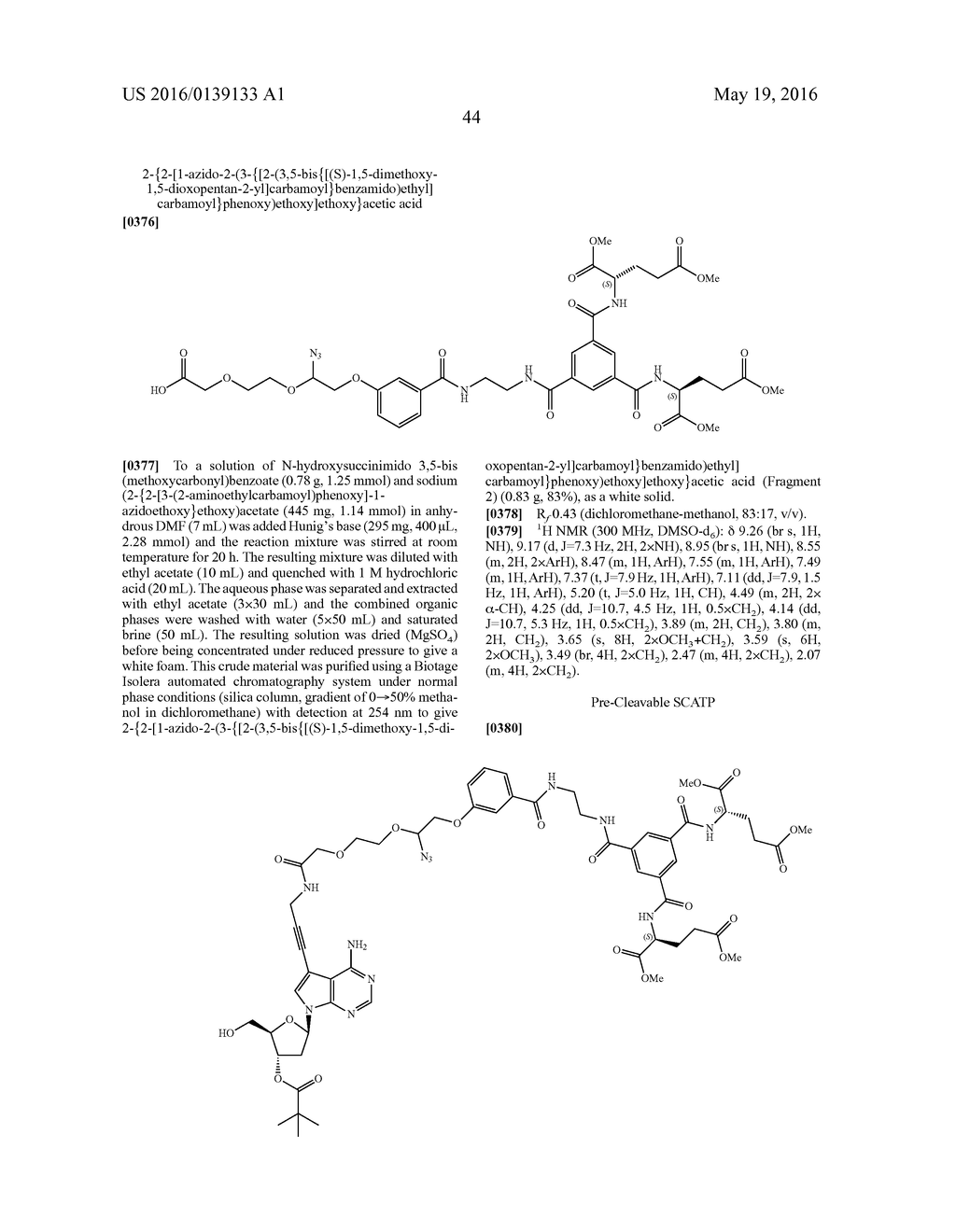 DESIGN, SYNTHESIS AND USE OF SYNTHETIC NUCLEOTIDES COMPRISING CHARGE MASS     TAGS - diagram, schematic, and image 50