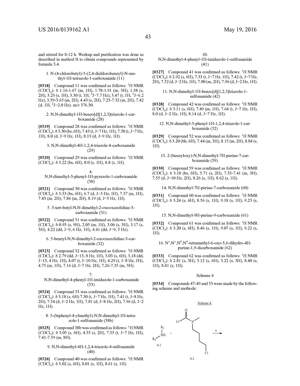 Inhibitors Of Fatty Acid Amide Hydrolase And Monoacylglycerol Lipase For     Modulation Of Cannabinoid Receptors - diagram, schematic, and image 46