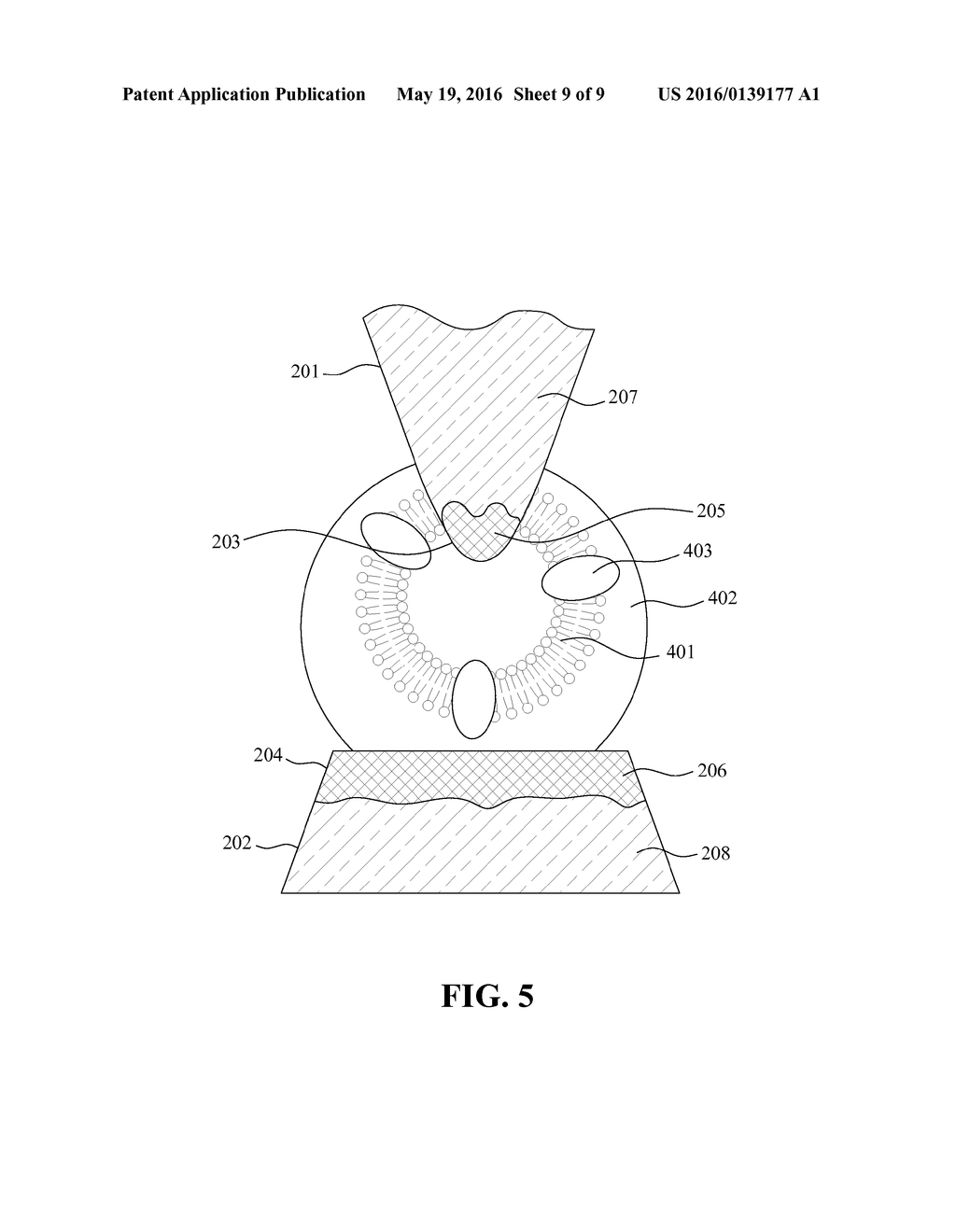 NANOSCALE PROBE STRUCTURE AND APPLICATION THEREOF - diagram, schematic, and image 10