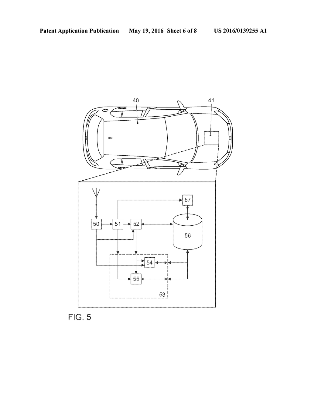 METHOD AND DEVICE FOR THE LOCALIZATION OF A VEHICLE FROM A FIXED REFERENCE     MAP - diagram, schematic, and image 07