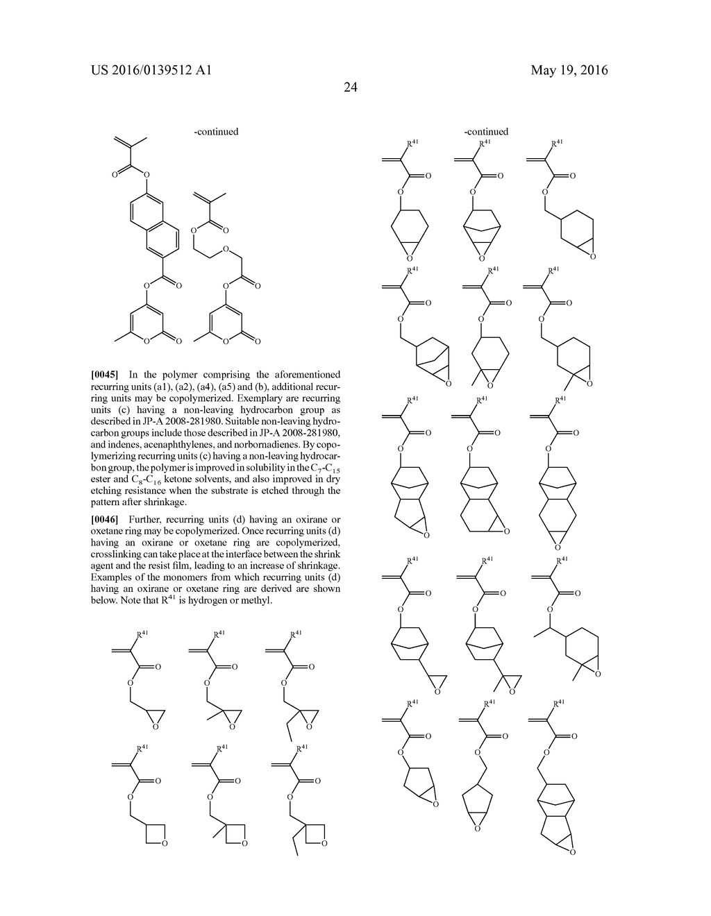 PATTERN FORMING PROCESS AND SHRINK AGENT - diagram, schematic, and image 27