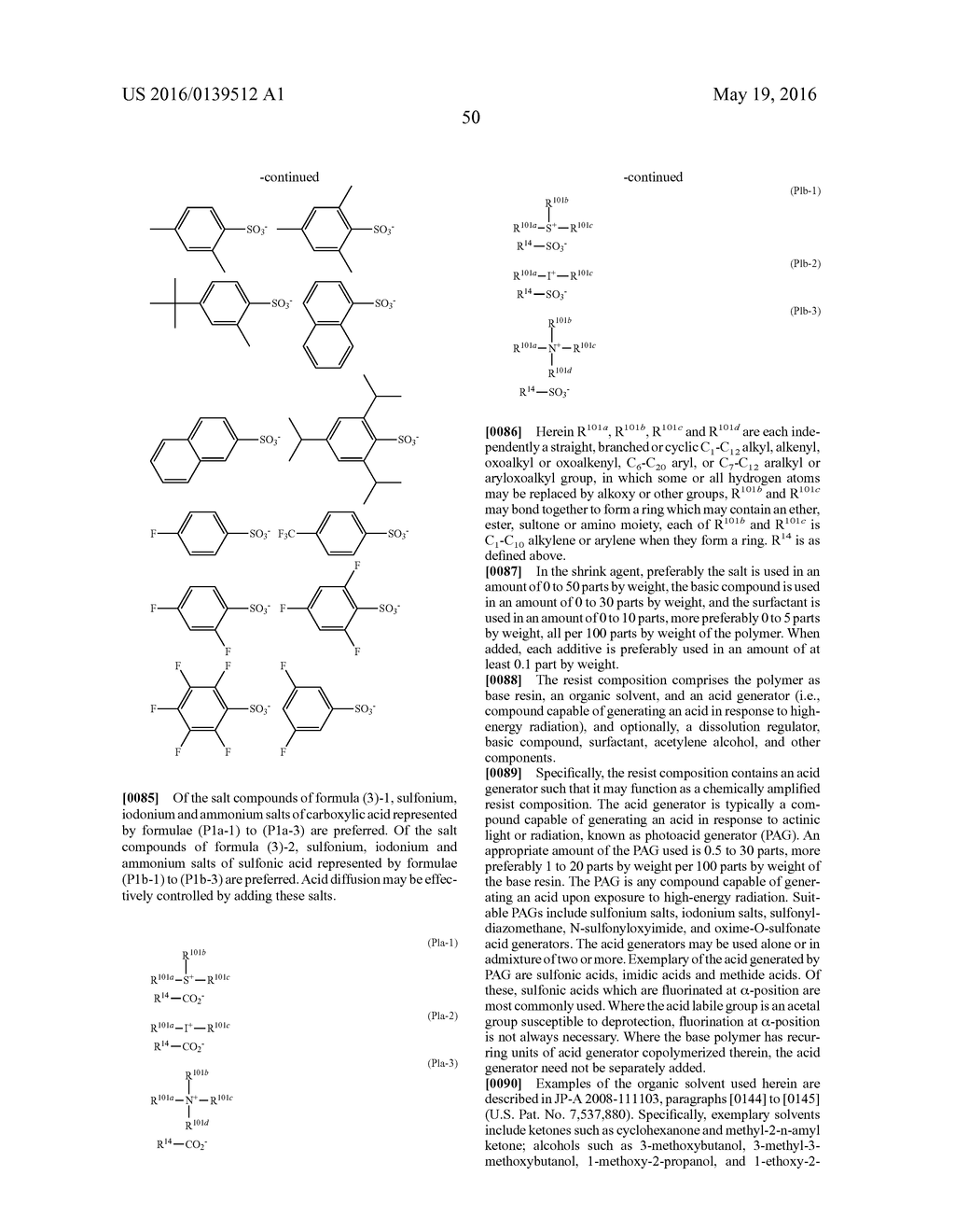 PATTERN FORMING PROCESS AND SHRINK AGENT - diagram, schematic, and image 53