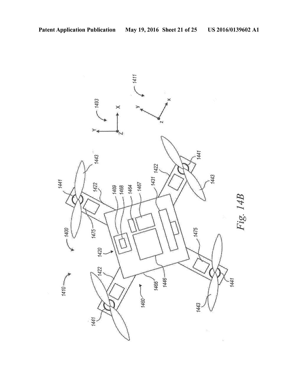 LAUNCH-CONTROLLED UNMANNED AERIAL VEHICLES, AND ASSOCIATED SYSTEMS AND     METHODS - diagram, schematic, and image 22