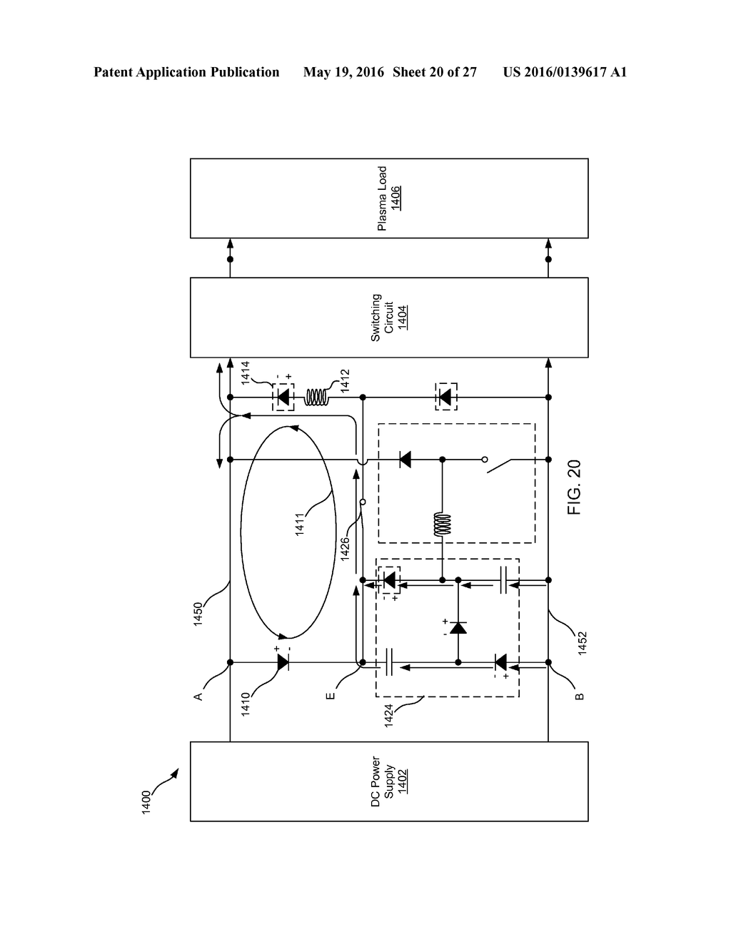 ADJUSTABLE NON-DISSIPATIVE VOLTAGE BOOSTING SNUBBER NETWORK - diagram, schematic, and image 21