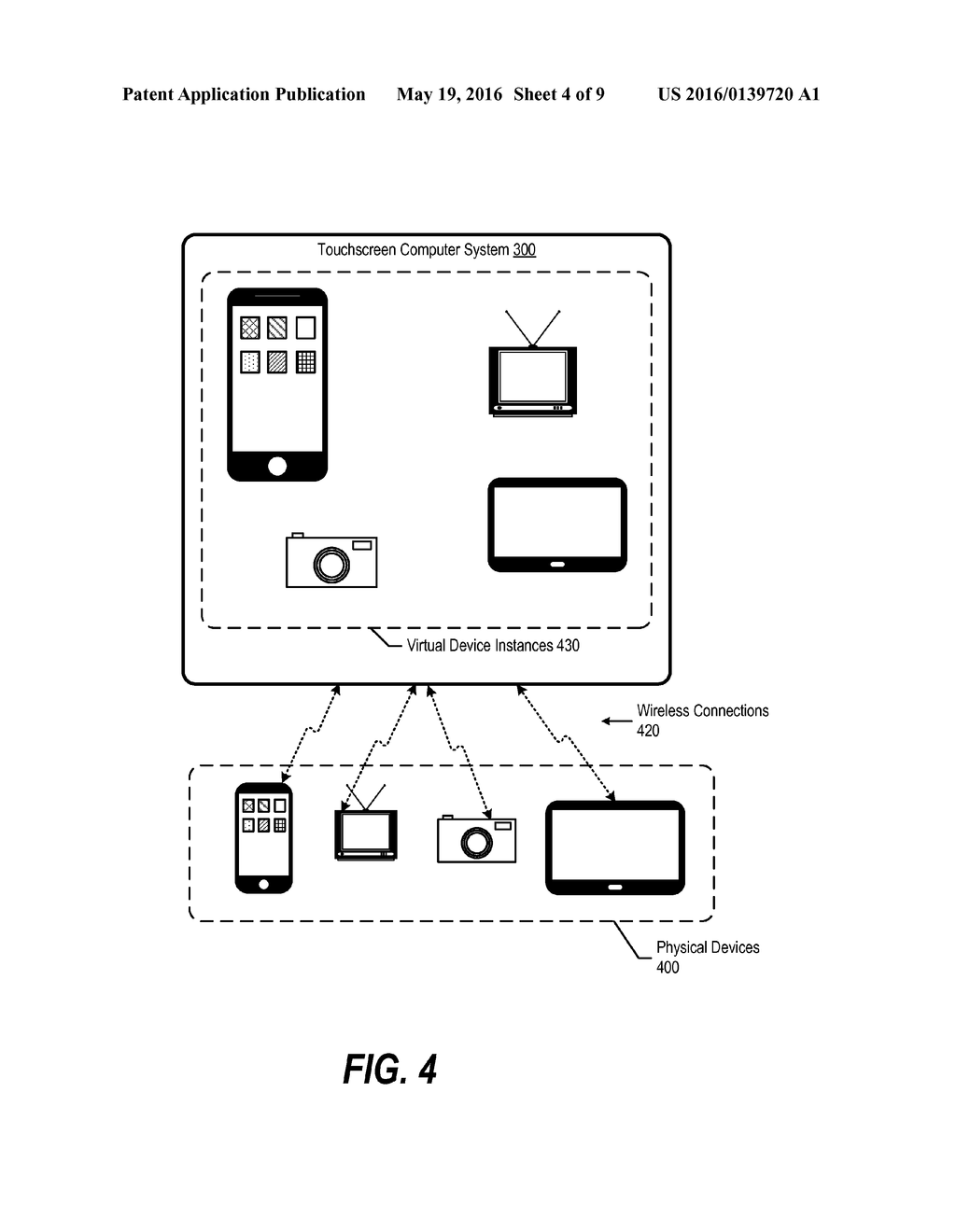 Virtual Multi-Device Navigation in Surface Computing System - diagram, schematic, and image 05