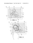 RECORDABLE PHOTO FRAME WITH USER-DEFINABLE TOUCH ZONES diagram and image