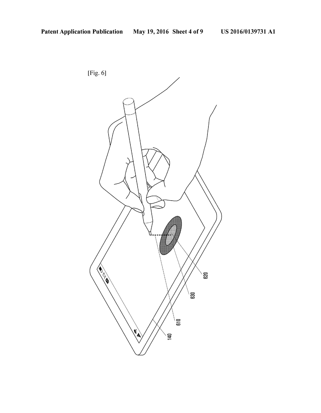 ELECTRONIC DEVICE AND METHOD OF RECOGNIZING INPUT IN ELECTRONIC DEVICE - diagram, schematic, and image 05