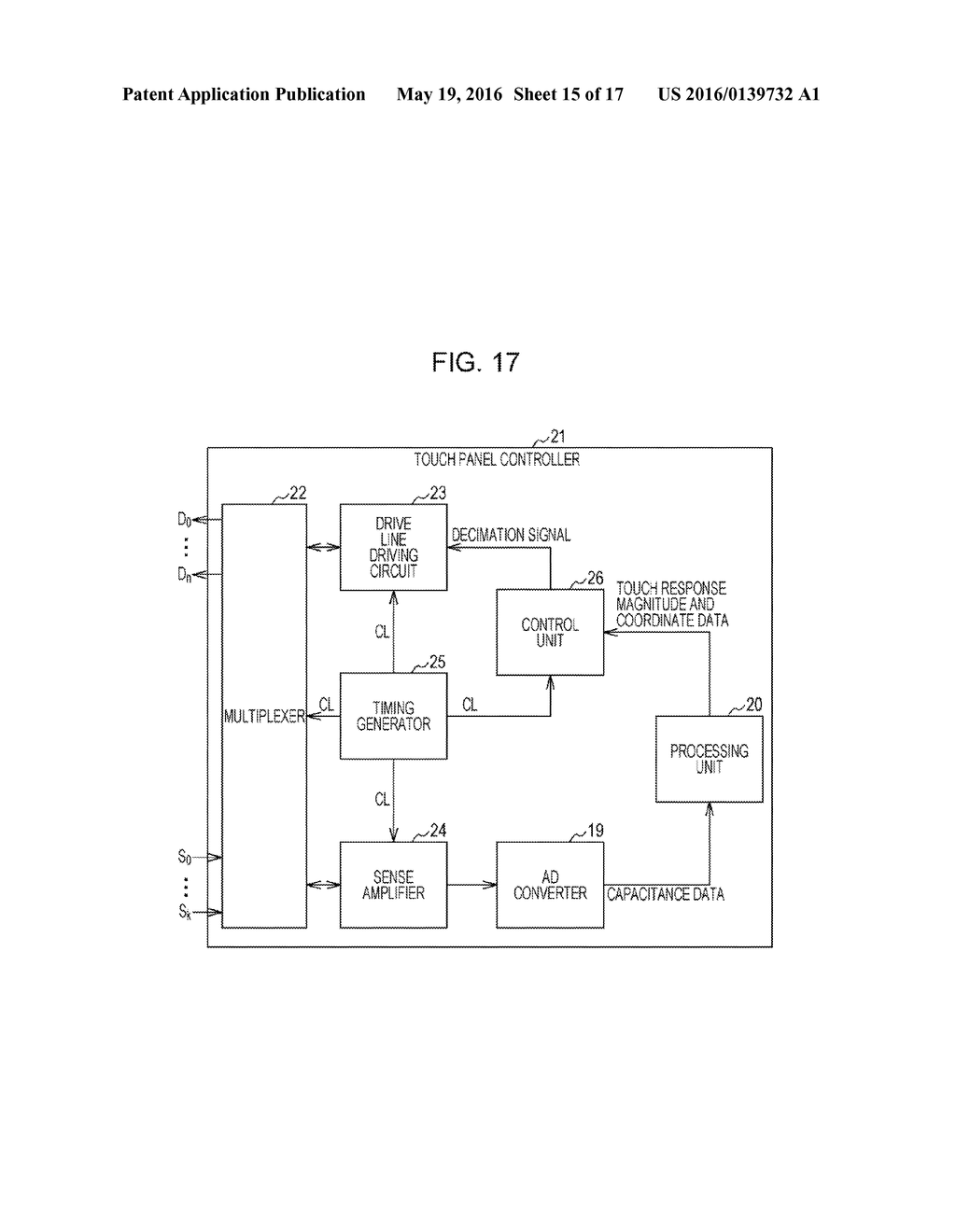 TOUCH PANEL SYSTEM - diagram, schematic, and image 16