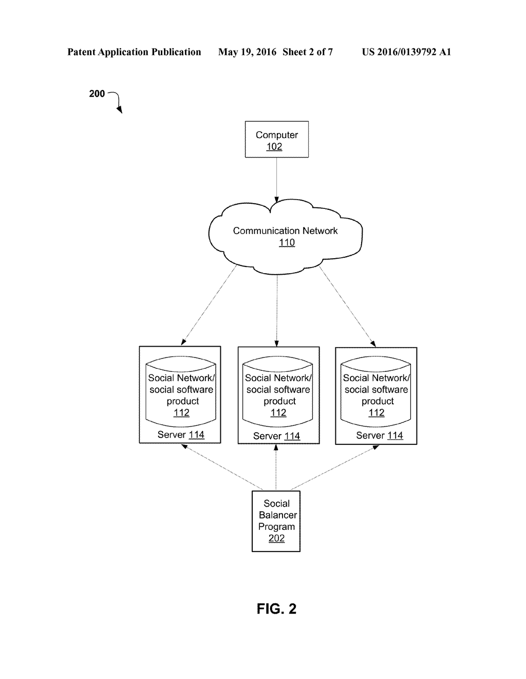 SOCIAL BALANCER FOR INDICATING THE RELATIVE PRIORITIES OF LINKED OBJECTS - diagram, schematic, and image 03